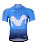 jersey de manga corta - MOVISTAR 2018 KIDS - azul claro