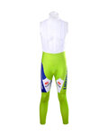 pantalones largos con tirantes - LIQUIGAS 2012 WINTER - azul/verde