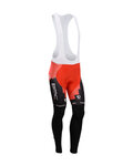 pantalones largos con tirantes - BMC 2014 SUMMER - rojo/negro