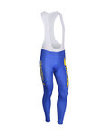 pantalones largos con tirantes - LTD EYES 2013 SMR - azul/amarillo