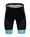 pantalones cortos sin tirantes - BORA 2018 KIDS - verde/negro