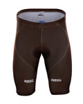 pantalones cortos sin tirantes - AG2R 2018 - marrón