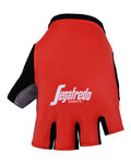 guantes de dedos cortos - TREK 2018 - rojo