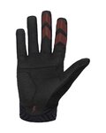 ROCDAY guantes de dedos largos - EVO RACE - negro/rojo