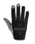 ROCDAY guantes de dedos largos - ELEMENTS - gris/negro