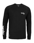 ROCDAY maillot de verano de manga larga - EVO RACE - blanco/negro