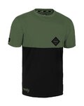 ROCDAY jersey de manga corta - DOUBLE - verde/negro