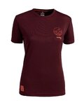 ROCDAY jersey de manga corta - WOODY LADY - granate
