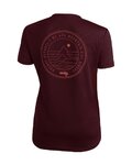 ROCDAY jersey de manga corta - WOODY LADY - granate