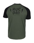 ROCDAY jersey de manga corta - PARK - verde/negro