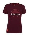 ROCDAY jersey de manga corta - MONTY LADY - granate