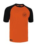 ROCDAY jersey de manga corta - GRAVEL - negro/naranja