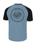 ROCDAY jersey de manga corta - GRAVEL - negro/azul