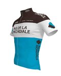 ROSTI jersey de manga corta - AG2R 2020 - azul/marrón/blanco