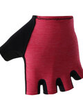 SANTINI guantes de dedos cortos - CLASSE - rojo