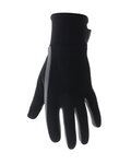 SANTINI guantes de dedos largos - VEGA - negro