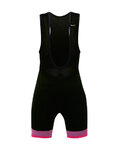 SANTINI pantalones cortos de tirantes - GS KIDS - rosa/negro