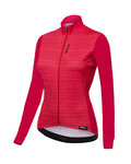 SANTINI maillot de invierno de manga larga - SCIA LADY WINTER - rojo