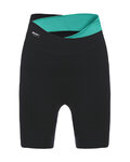 SANTINI pantalones cortos sin tirantes - SFIDA LADY - negro/azul claro