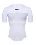 SANTINI Camiseta de manga corta - AIRY - blanco