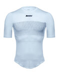 SANTINI Camiseta de manga corta - AIRY - gris