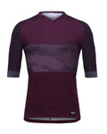 SANTINI jersey de manga corta - BOSCO MTB - gris/púrpura
