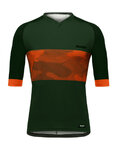 SANTINI jersey de manga corta - BOSCO MTB - verde/naranja
