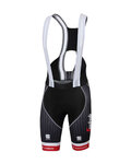 SPORTFUL pantalones cortos de tirantes - TREK SEGAFREDO 2017 - negro/rojo