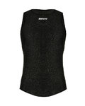 SANTINI Camiseta de manga corta - ALPHA - negro
