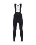 SANTINI pantalones largos con tirantes - SVOLTA WINTER - negro/blanco