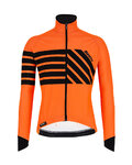 SANTINI chaqueta aislante - SVOLTA - negro/naranja