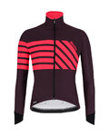 SANTINI chaqueta aislante - SVOLTA - negro/granate