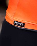 SANTINI chaqueta aislante - VEGA H2O - negro/naranja