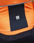 SANTINI chaqueta aislante - VEGA H2O - negro/naranja