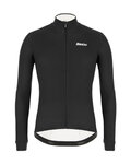 SANTINI maillot de invierno de manga larga - COLORE WINTER - negro