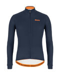 SANTINI maillot de invierno de manga larga - COLORE WINTER - azul