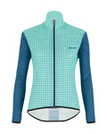 SANTINI chaqueta cortaviento - NEBULA LADY - azul claro/azul