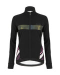 SANTINI chaqueta aislante - CORAL RAGGIO LADY - negro/rosa