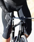 SANTINI Pantalón 3/4 con tirantes - ADAPT 3/4 WINTER - negro