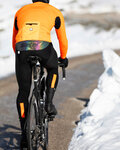 SANTINI pantalones largos con tirantes - VEGA GRIDO WINTER - gris/negro