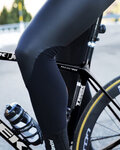 SANTINI pantalones largos con tirantes - VEGA GRIDO WINTER - gris/negro