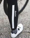 SANTINI pantalones largos sin tirantes - ALBA WINTER LADY - negro