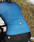 SANTINI maillot de invierno de manga larga - COLORE LADY WINTER - azul