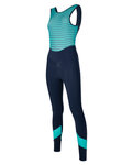SANTINI jersey y pantalón de invierno - CORAL B. LADY WINTER - azul/azul claro