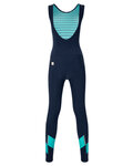 SANTINI jersey y pantalón de invierno - CORAL B. LADY WINTER - azul/azul claro