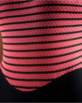 SANTINI pantalones largos con tirantes - CORAL BENGAL LADY - negro/rosa