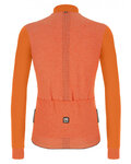 SANTINI jersey y pantalón de invierno - COLORE PURO WINTER - naranja/negro