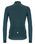 SANTINI maillot de invierno de manga larga - COLORE PURO WINTER - verde
