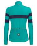 SANTINI jersey y pantalón de invierno - CORAL B. LADY WINTER - azul/azul claro