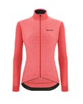 SANTINI maillot de invierno de manga larga - COLORE PURO LADY W - rosa